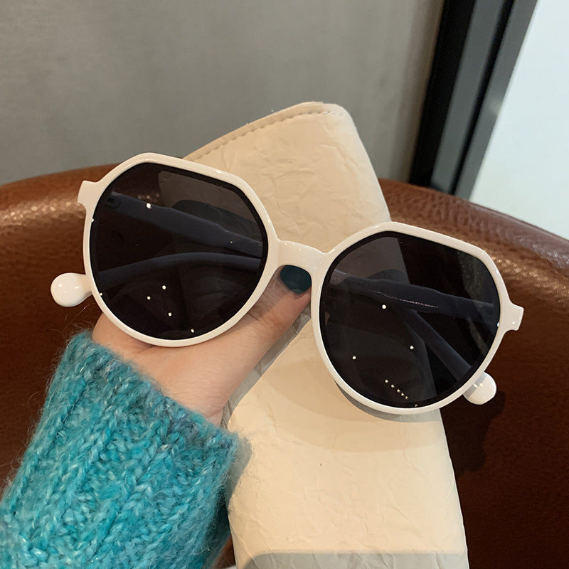Wholesale PC Large Frame Candy Color Cat Eye Sunglasses